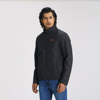 Mens Black Quilting Jacket