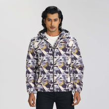 Load image into Gallery viewer, Mens Black Quilted Jacket
