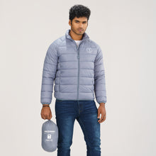 Load image into Gallery viewer, Men Flint Stone Puffer Quilted Jacket
