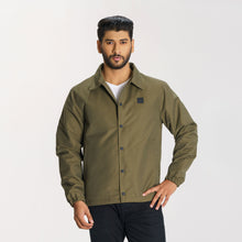 Load image into Gallery viewer, Men’s Olive Shacket
