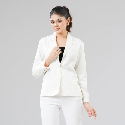 Womens White Shacket