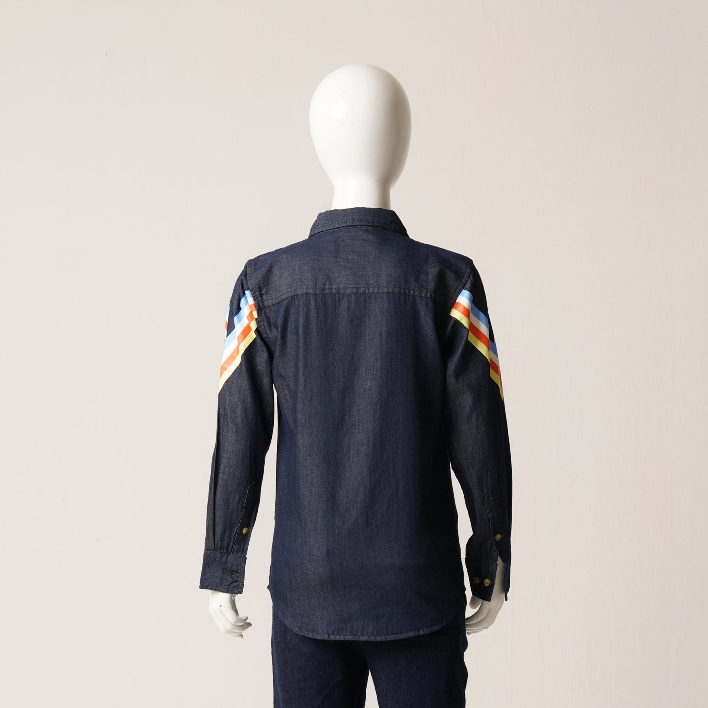 Boys L/S Shirt-Navy