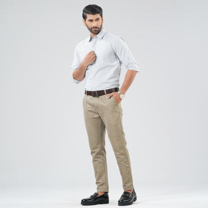 Mens Purple & White Shirt