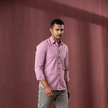 Load image into Gallery viewer, MENS L/S SHIRT-ROSE PINK
