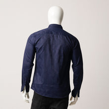 Load image into Gallery viewer, MENS L/S SHIRT-NAVY
