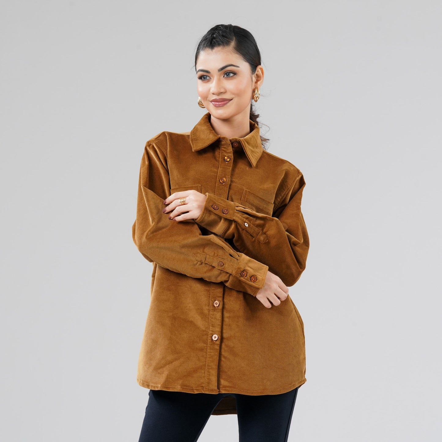 Women Brown Shirt
