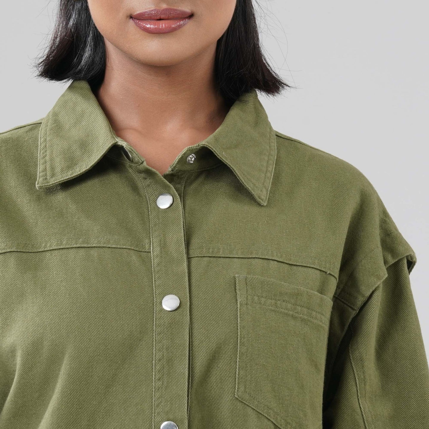 Womens Olive Shirt