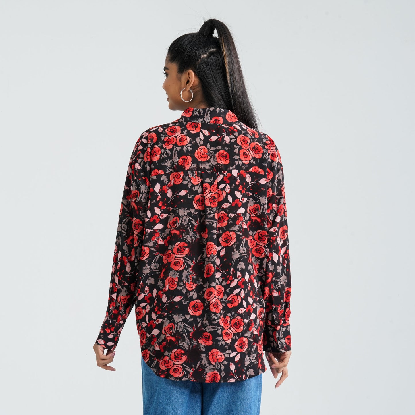 Women's Viscose Printed Shirt