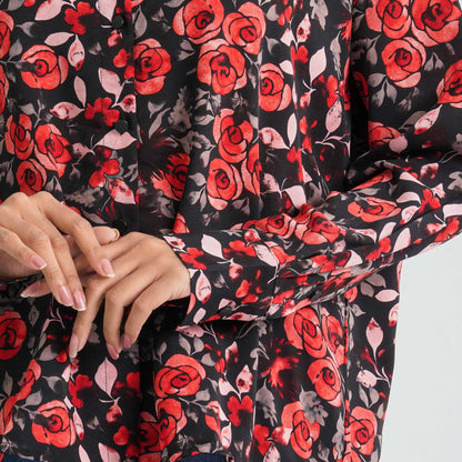 Women's Viscose Printed Shirt