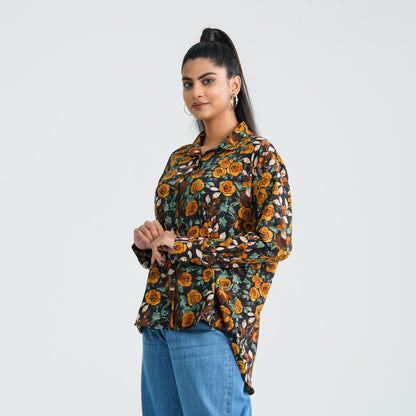 Women Viscose Printed Shirt