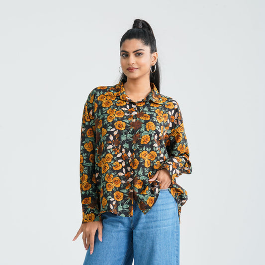 Women Viscose Printed Shirt