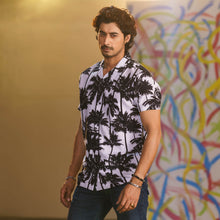 Load image into Gallery viewer, MENS S/S SHIRT-BLACK/WHITE 2
