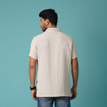 Load image into Gallery viewer, MENS S/S SHIRT-CREAM
