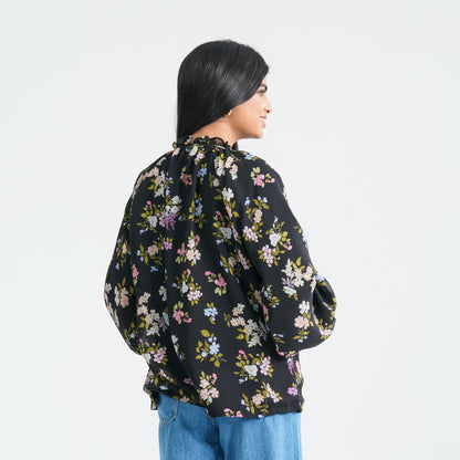 Women’s Blended Fabric Top