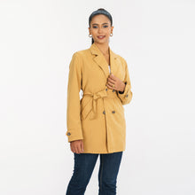 Load image into Gallery viewer, Womens Brown Trench Coat
