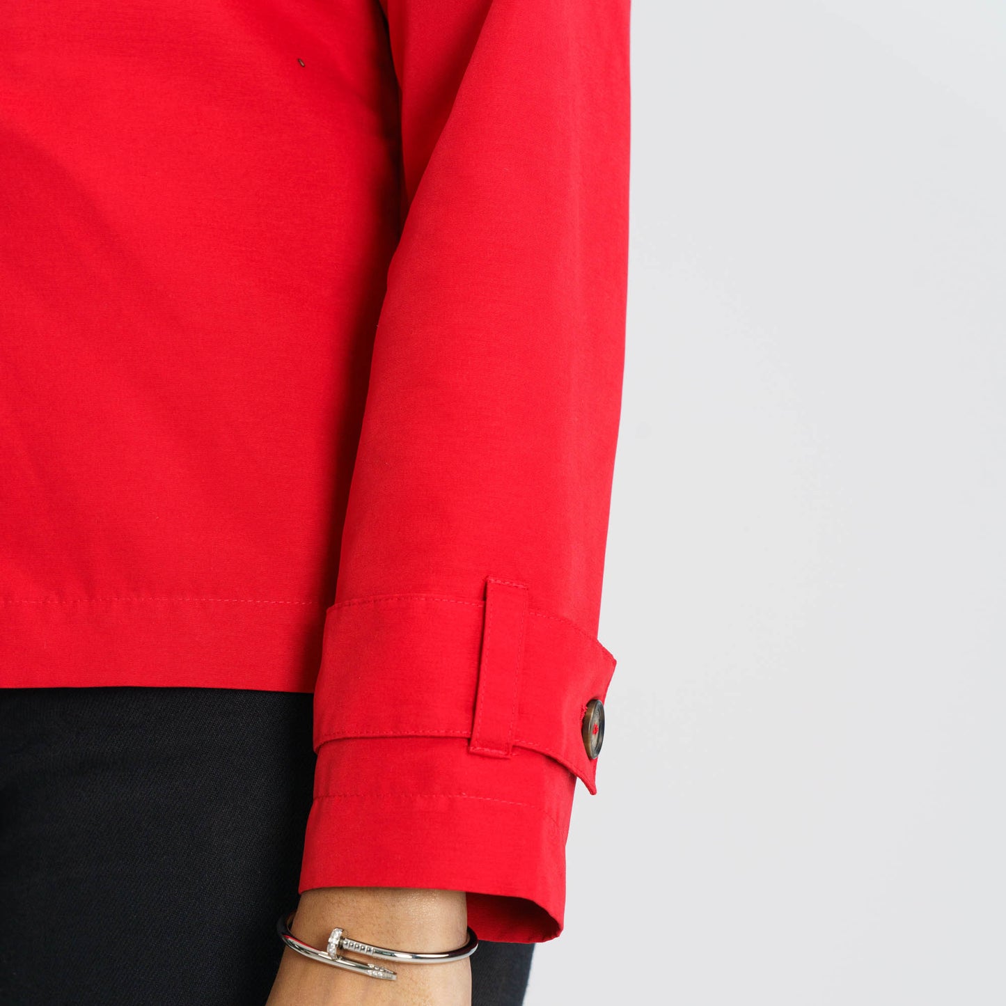 Women Red Trench Coat
