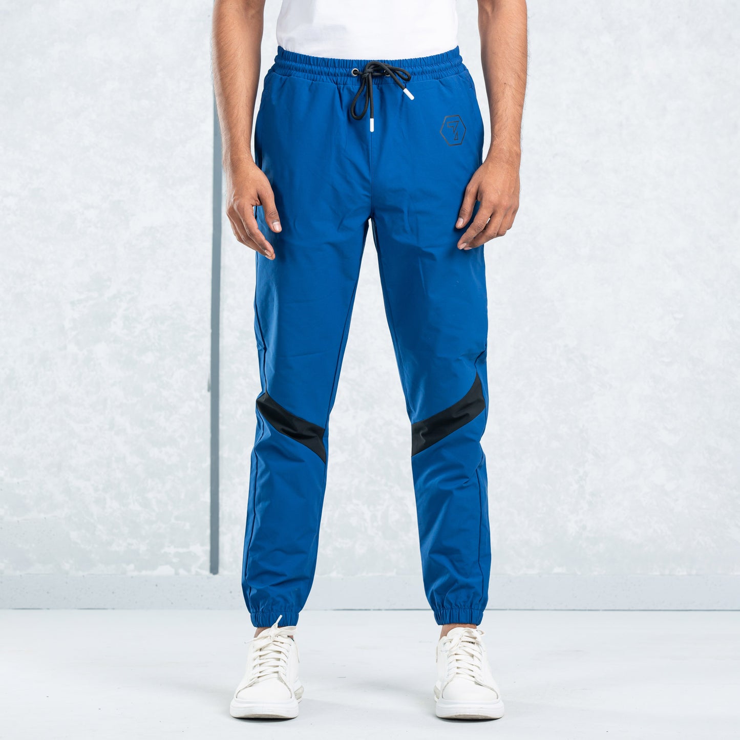 Mens Blue Active Trousers