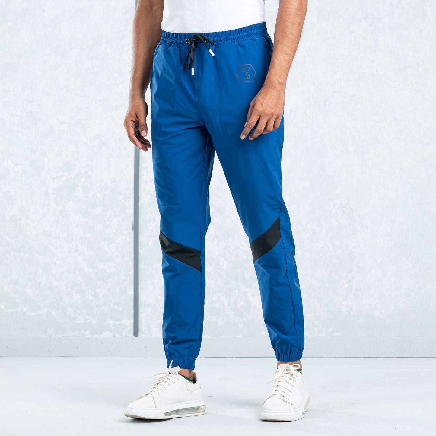 Mens Blue Active Trousers