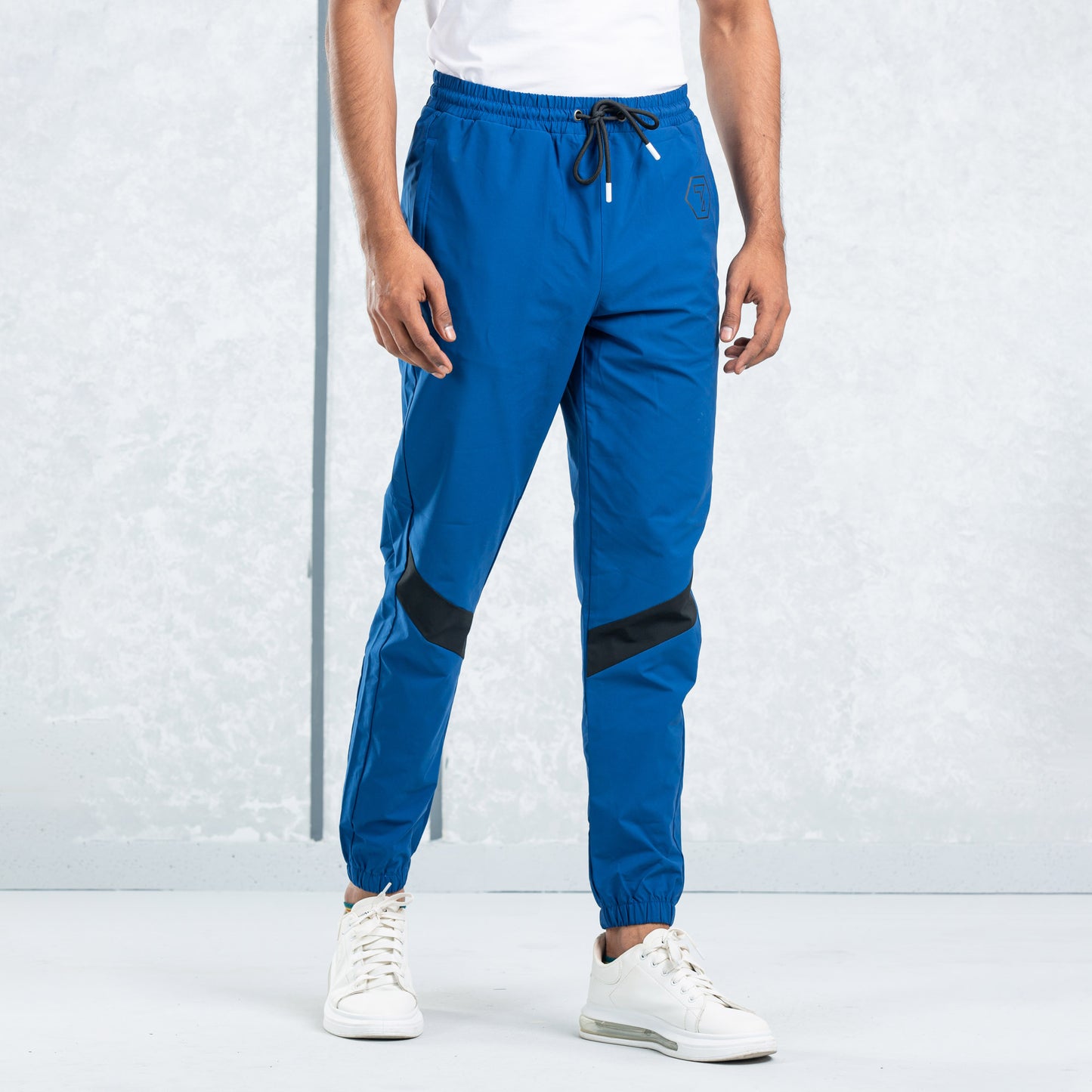 Mens Blue Active Trousers