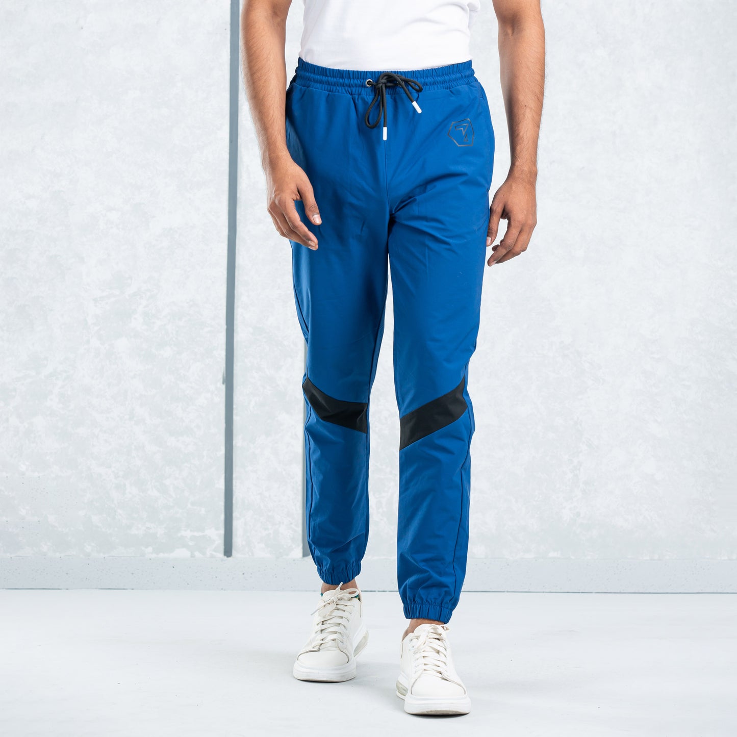 Mens Blue Active Trousers