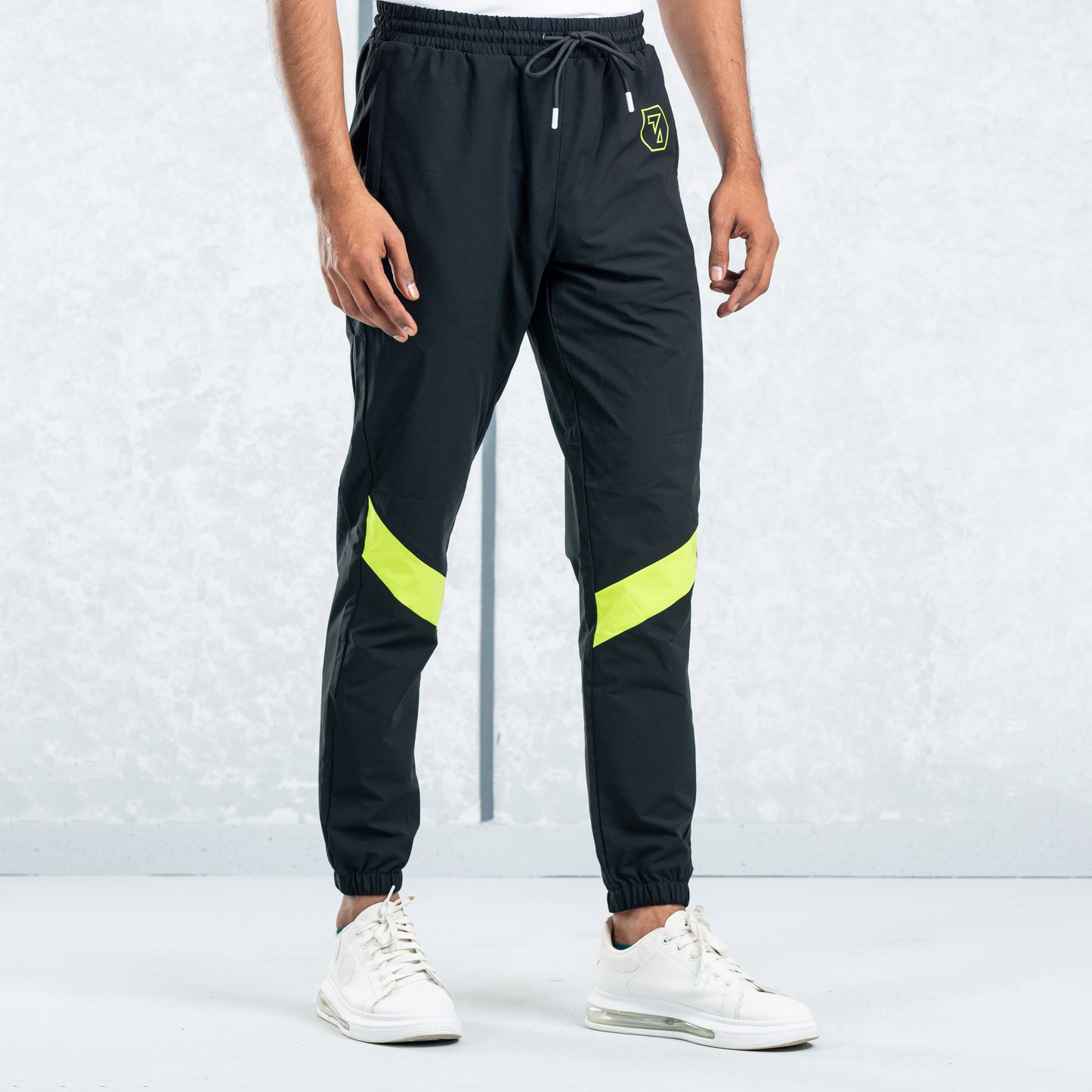 Mens Black Active Trousers