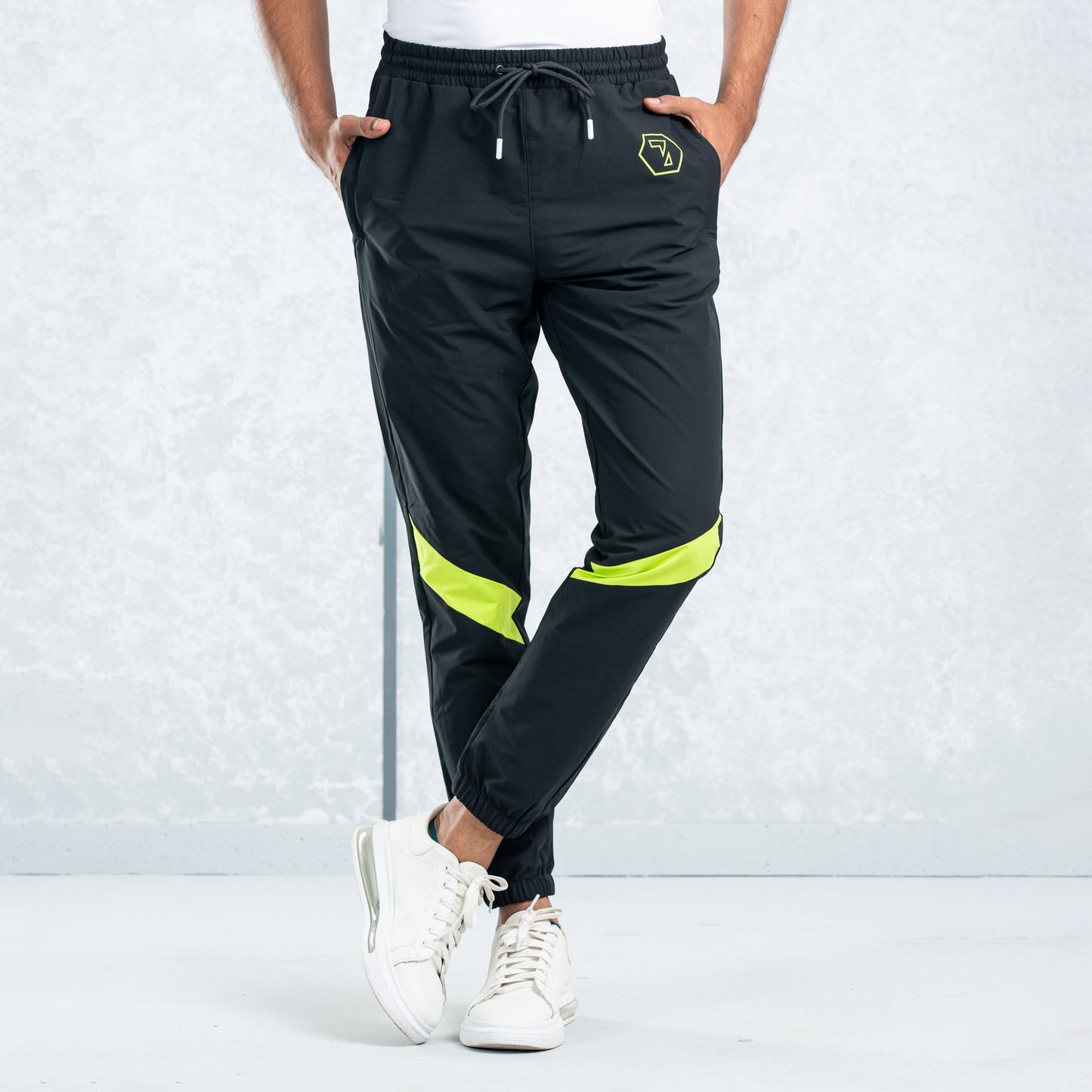 Mens Black Active Trousers