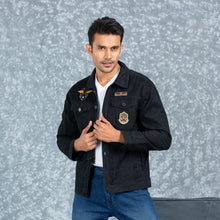 Load image into Gallery viewer, MENS TWILL JACKET- BLACK

