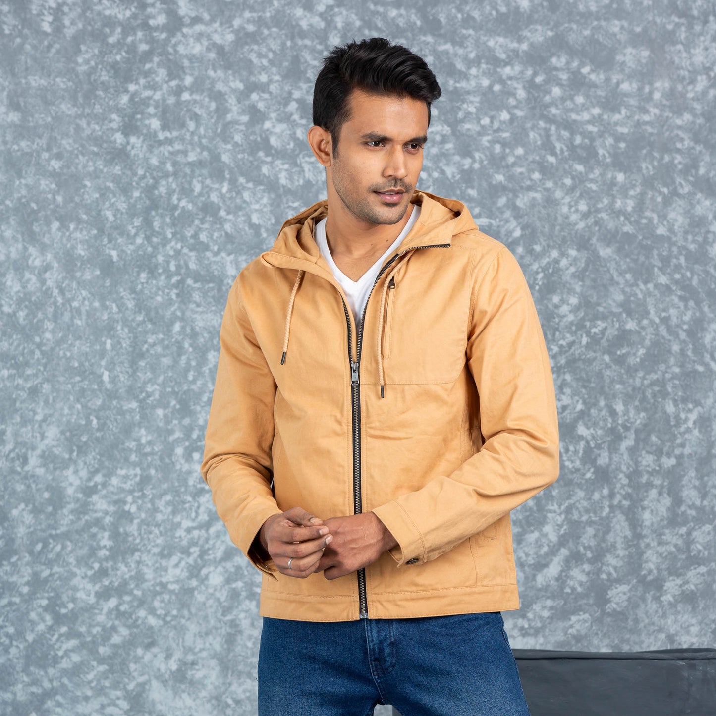 Mens Twill Jacket- Khaki