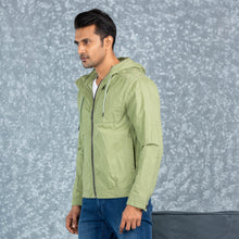Load image into Gallery viewer, MENS TWILL JACKET- LIGHT GREEN
