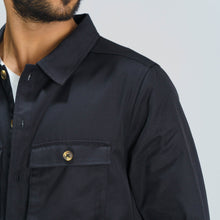 Load image into Gallery viewer, Mens Black Twill Jacket
