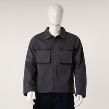 Load image into Gallery viewer, Mens Dark Gray Twill Jacket
