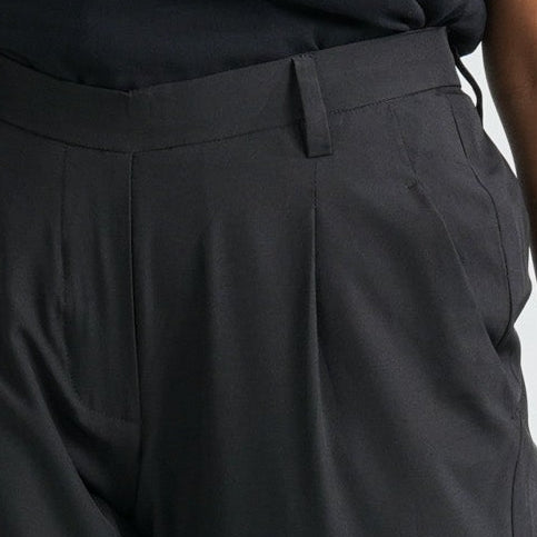 Women’s Black Twill Formal Pant