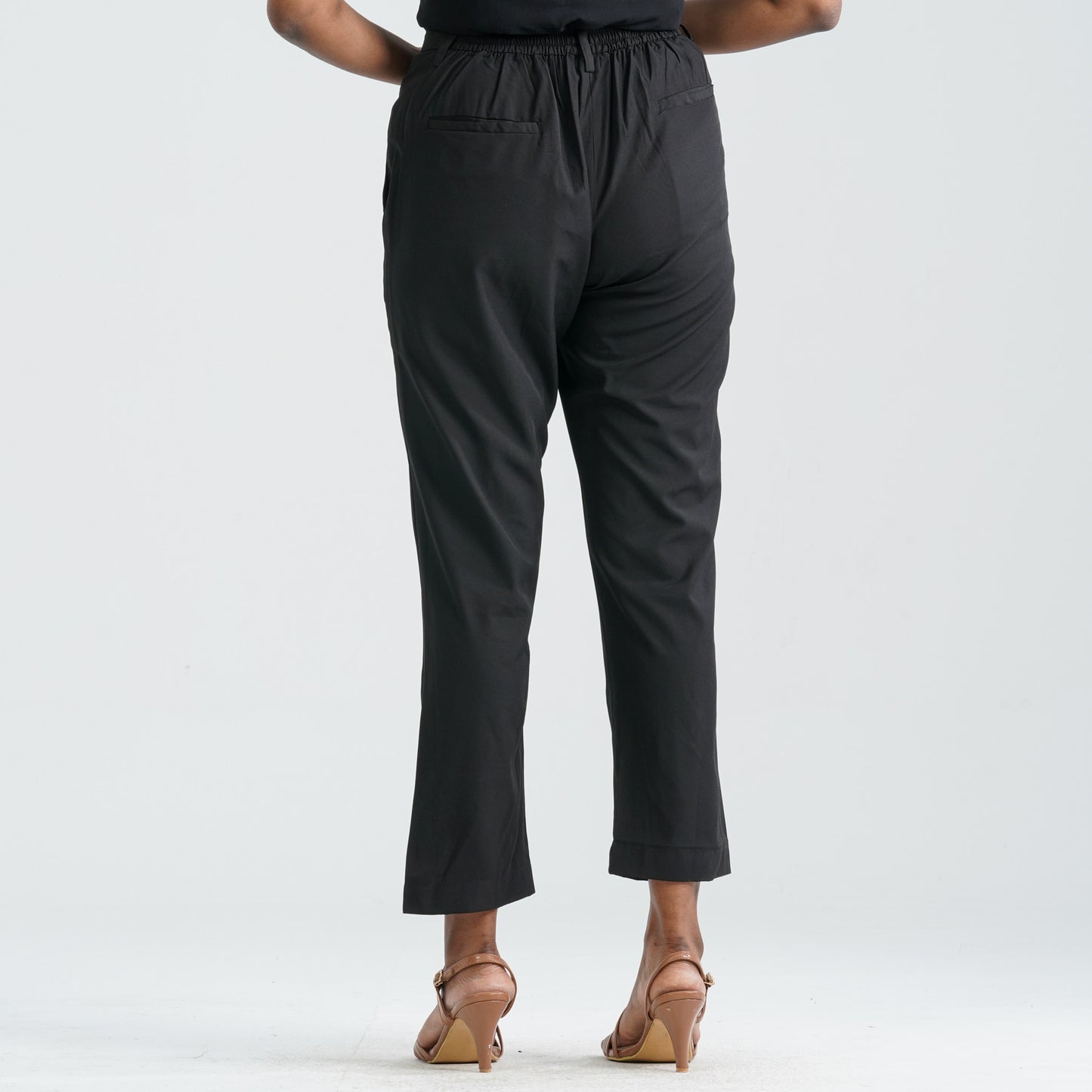 Women’s Black Twill Formal Pant