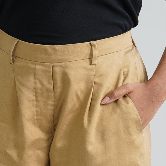 Women’s Khaki Twill Formal Pant