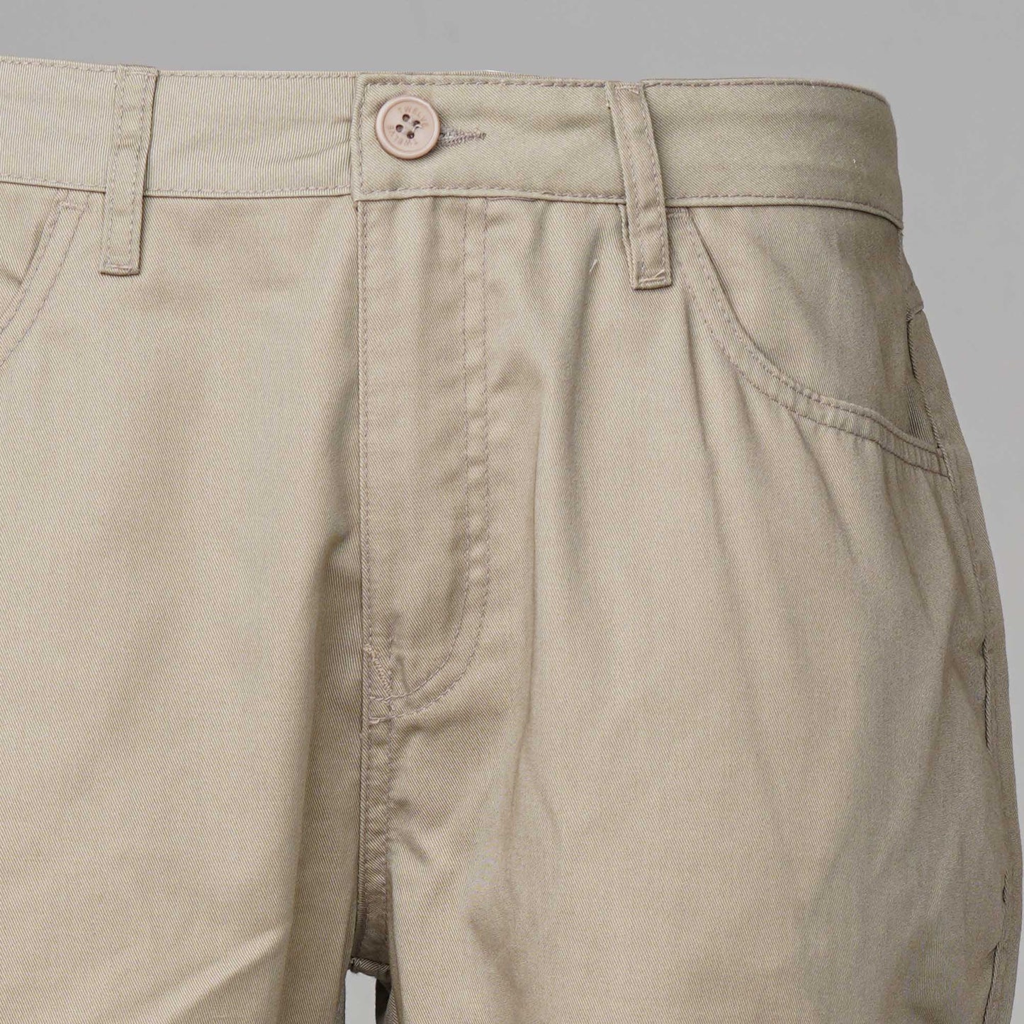 Mens Beige Twill Pant