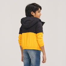 Load image into Gallery viewer, Boys Mustard Yellow Windbreaker
