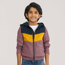 Load image into Gallery viewer, Boys Yellow &amp; Orange Windbreaker
