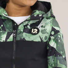 Load image into Gallery viewer, Boys Green Black Windbreaker
