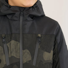 Load image into Gallery viewer, Boys Black Windbreaker
