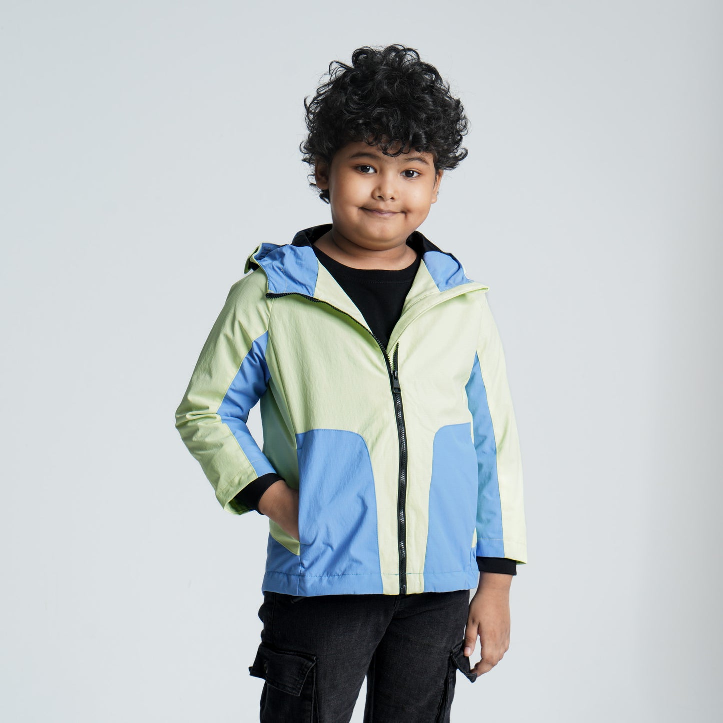 Baby Boys Mint Green Windbreaker