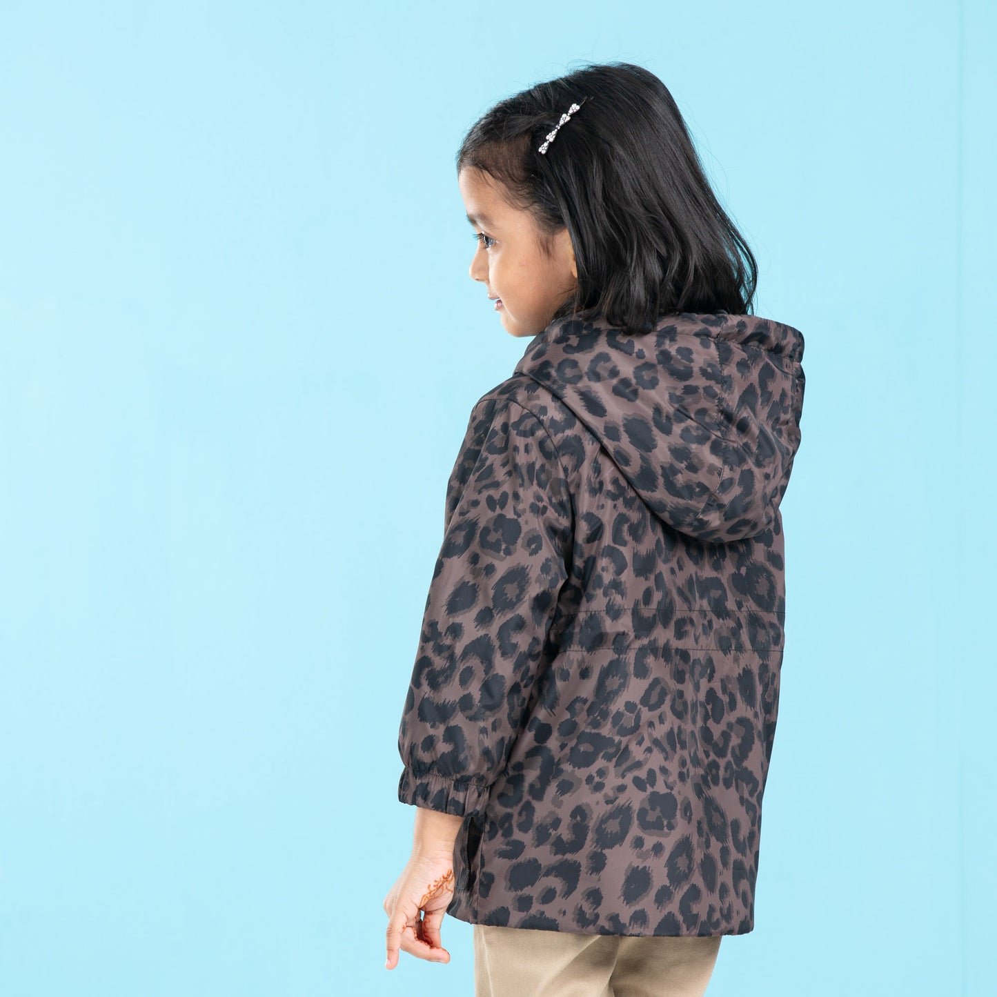 BABY GIRLS WINDBREAKER- MAROON