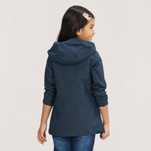 Load image into Gallery viewer, Girls Windbreaker-Navy Blue-1
