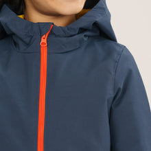 Load image into Gallery viewer, Girls Windbreaker-Navy Blue-1
