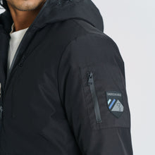 Load image into Gallery viewer, Mens Black Padded Windbreaker
