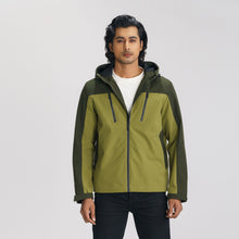 Load image into Gallery viewer, Mens Olive &amp; Black Windbreaker
