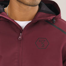 Load image into Gallery viewer, Mens Maroon Windbreaker
