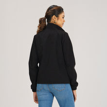 Load image into Gallery viewer, Womens Black Windbreaker
