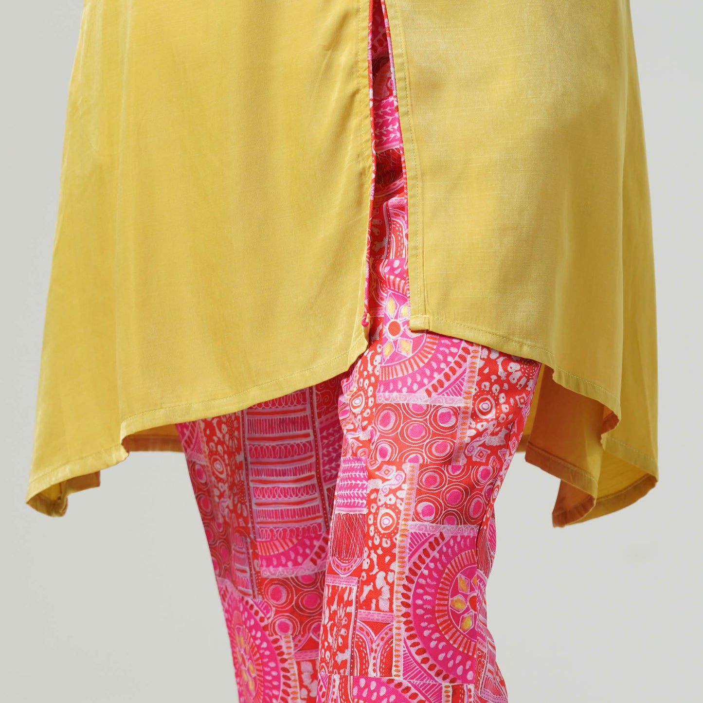 Womens Mustard Two-piece set