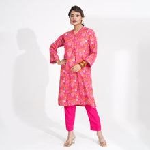 Load image into Gallery viewer, Ethnic 2Pcs-HOT PINK
