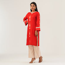 Load image into Gallery viewer, Women’s Red Flared Set
